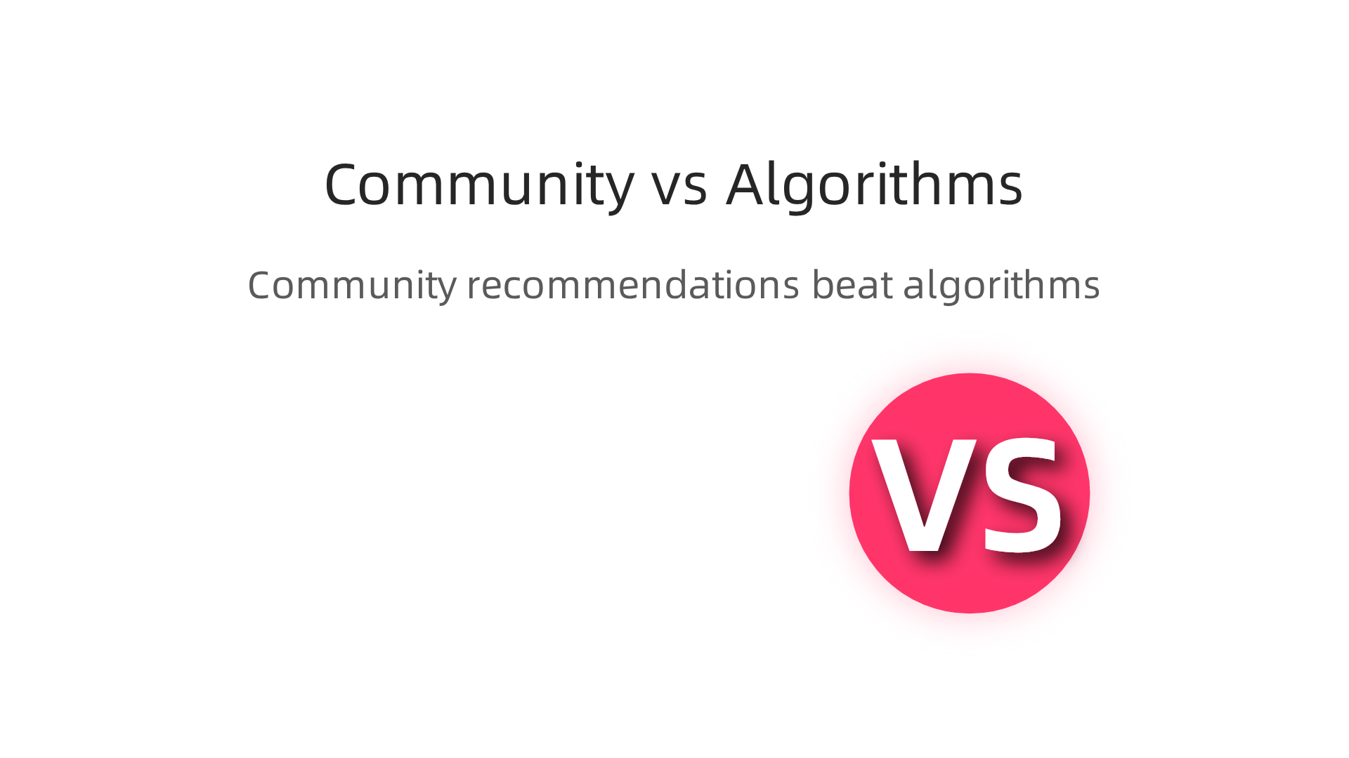An infographic illustrating why community-based book recommendations are more trusted than algorithms, highlighting peer reviews and book clubs.