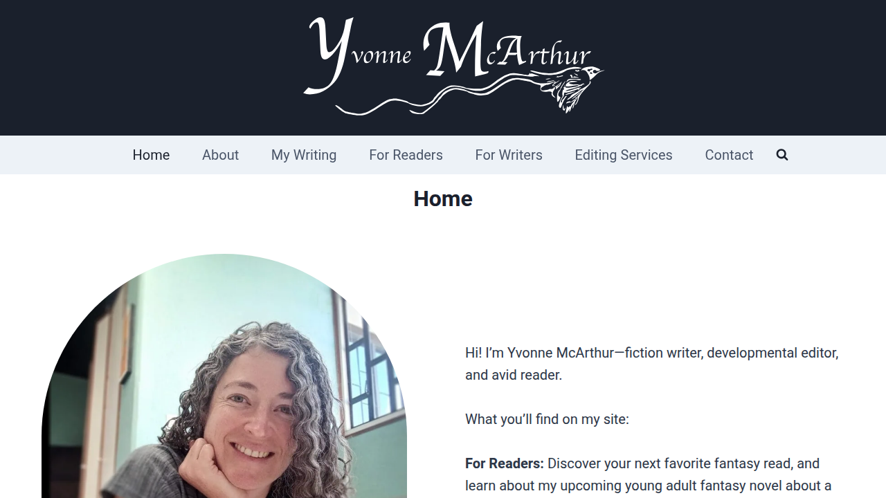 Yvonne McArthur's website, providing resources and insights into the diverse subgenres of fantasy.